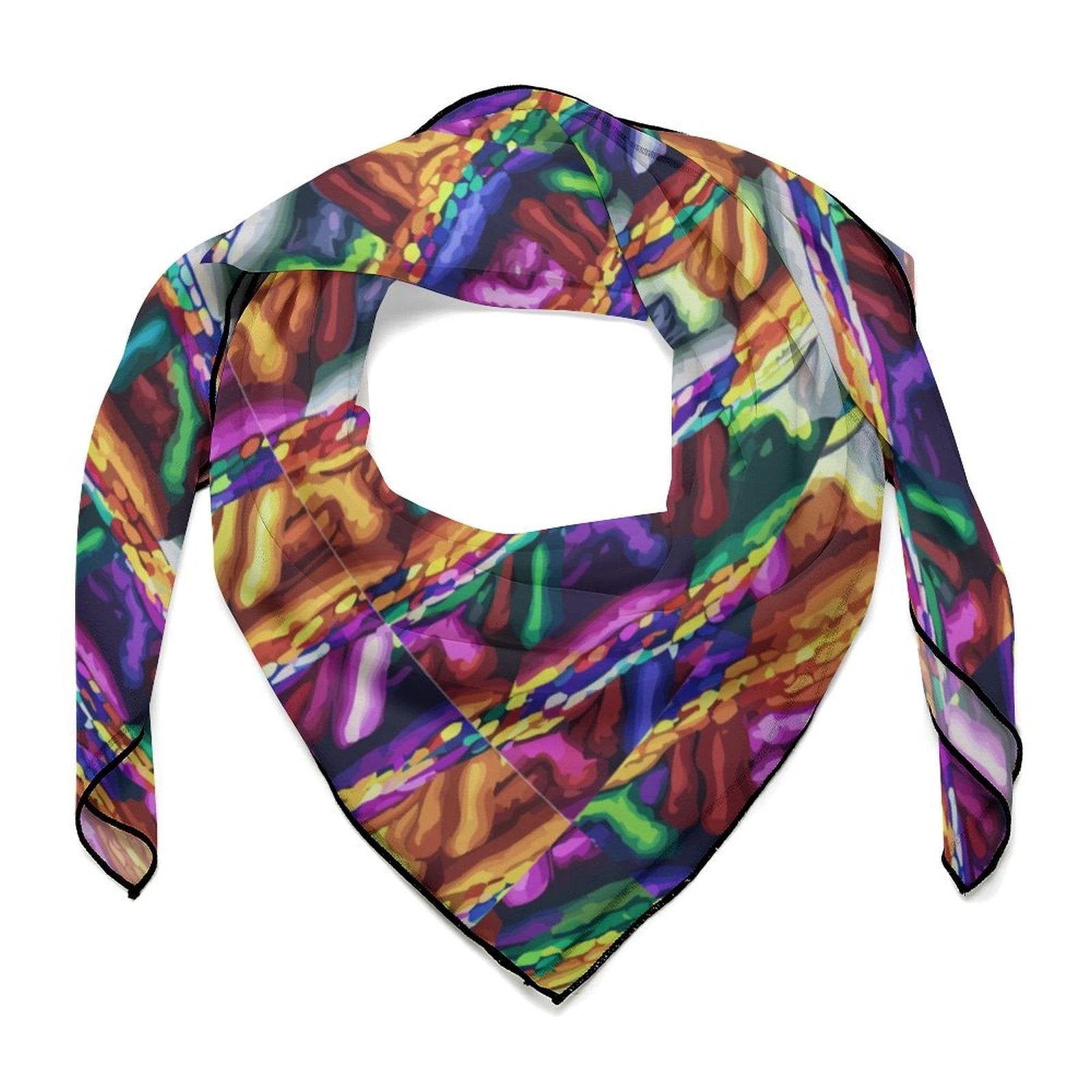Mind Melting Dyles Mavis Digital Art Scarf Sublimation For Women