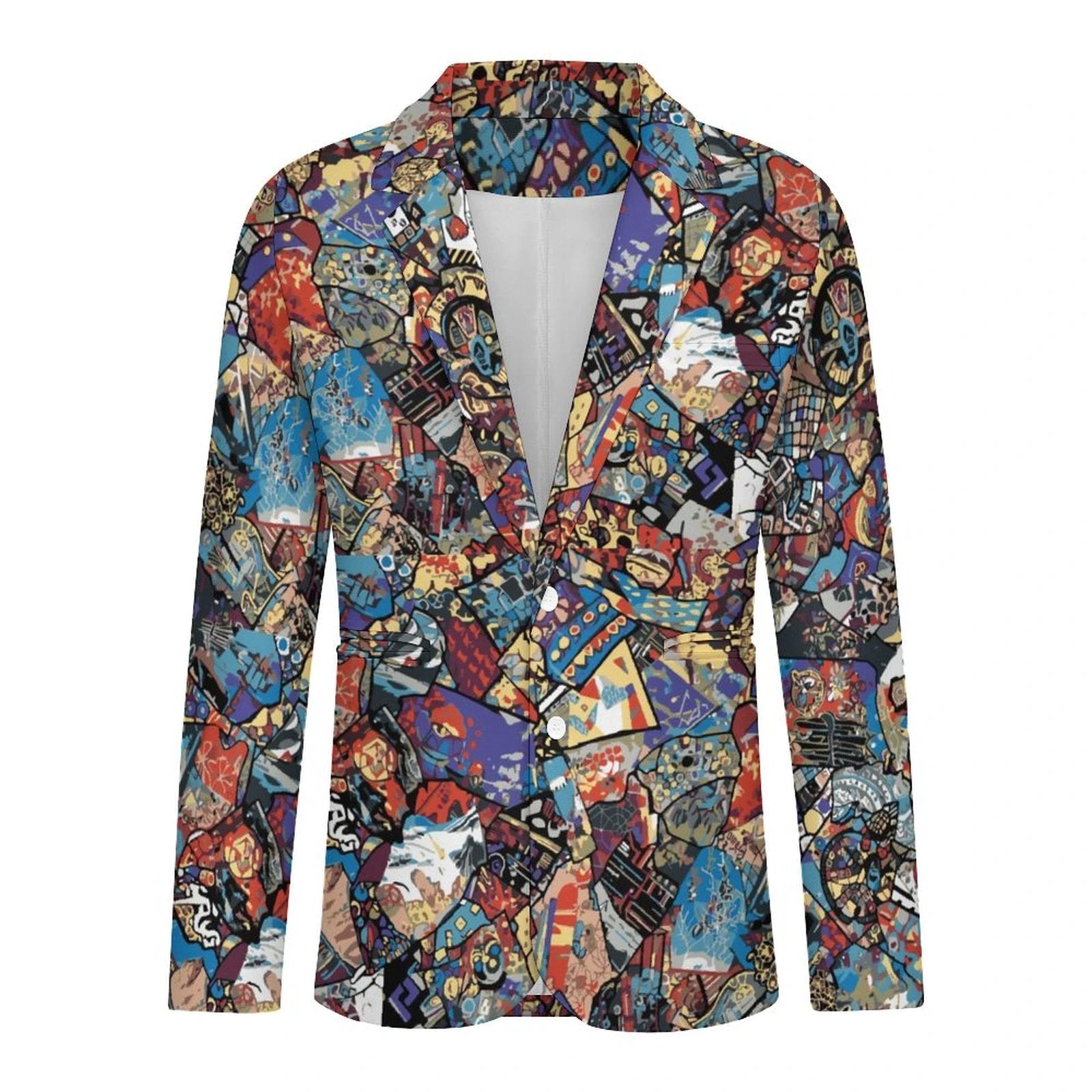 170gsm Men's Casual Blazer(All-Over Printing) by SALE_DESIGN-Personal Design