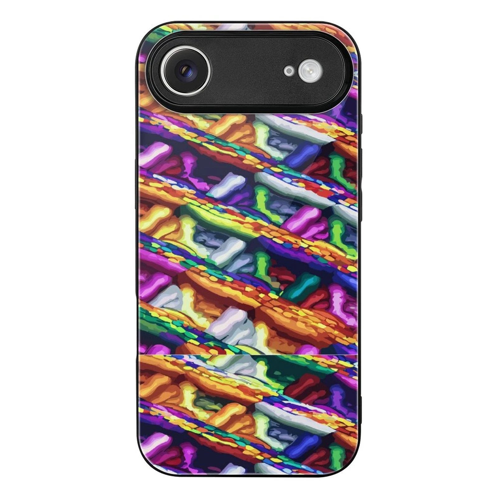 Glass iPhone 17 Series Case UV Print Scratch Resistant Glass