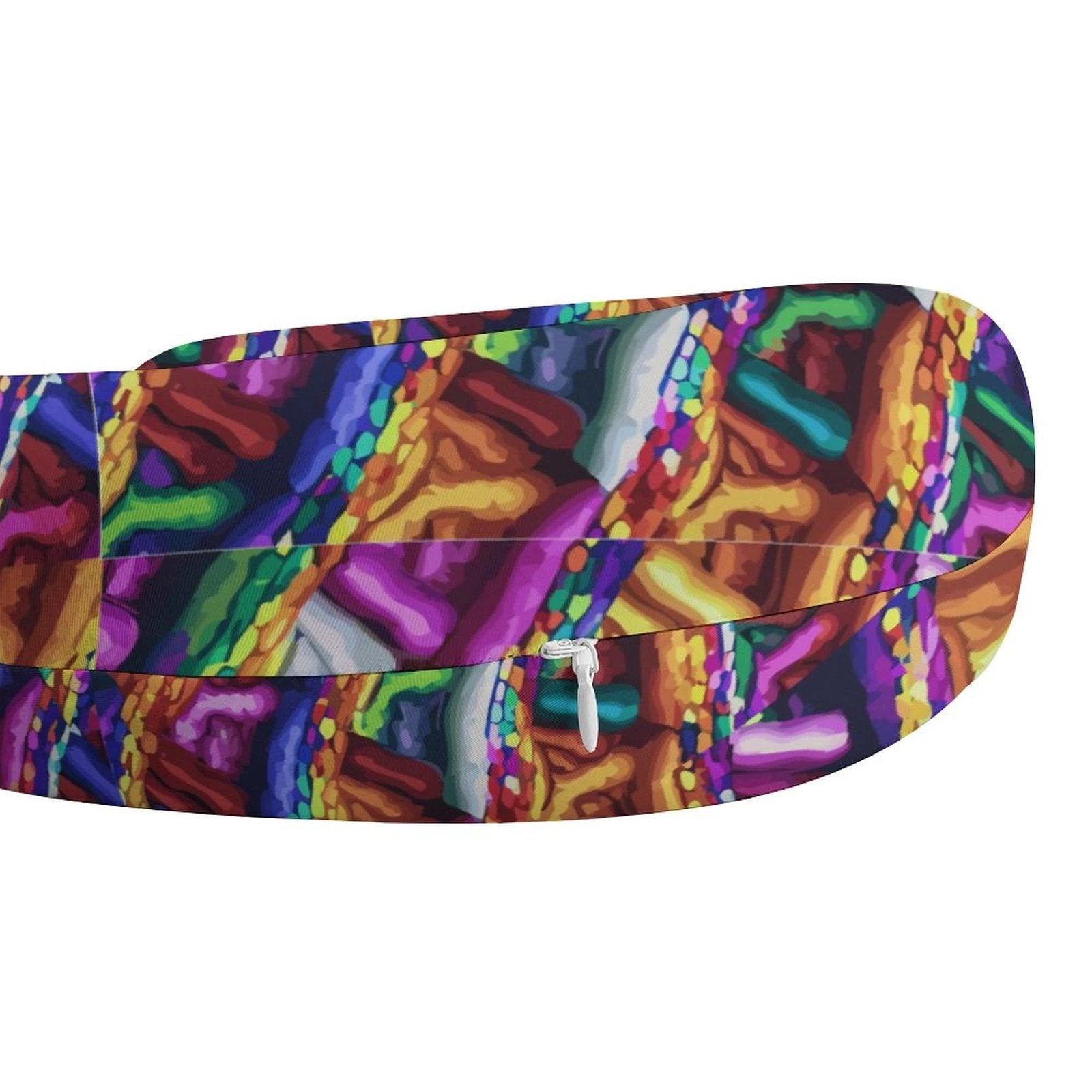 Mind Melting Neck Pillow With Memory Foam Core And Sublimation Art