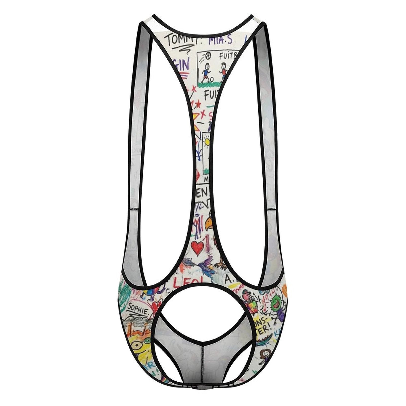 160gsm Sleek Men's Bodysuit Underwear(All-Over Printing) by SALE_DESIGN-Personal Design