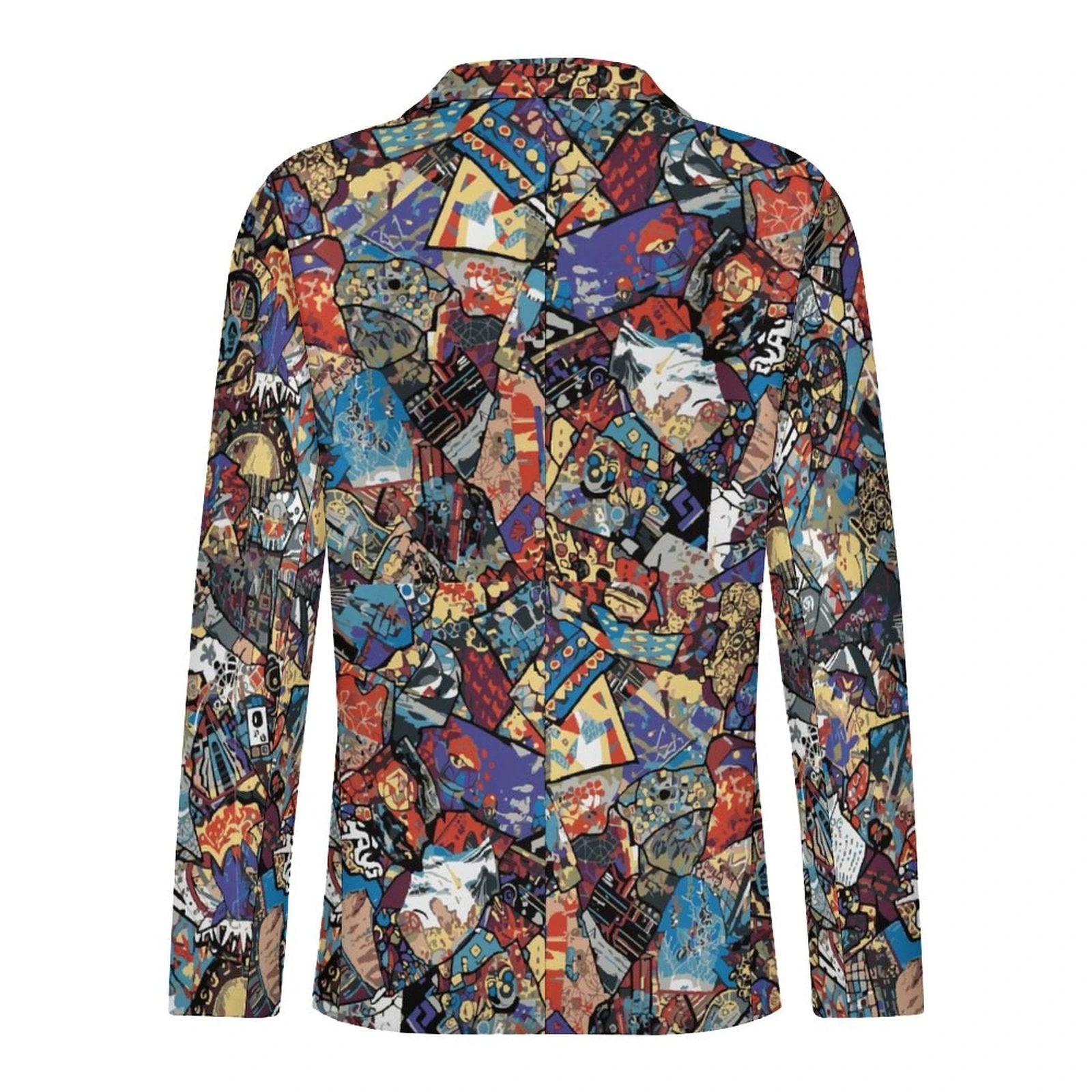 170gsm Men's Casual Blazer(All-Over Printing) by SALE_DESIGN-Personal Design