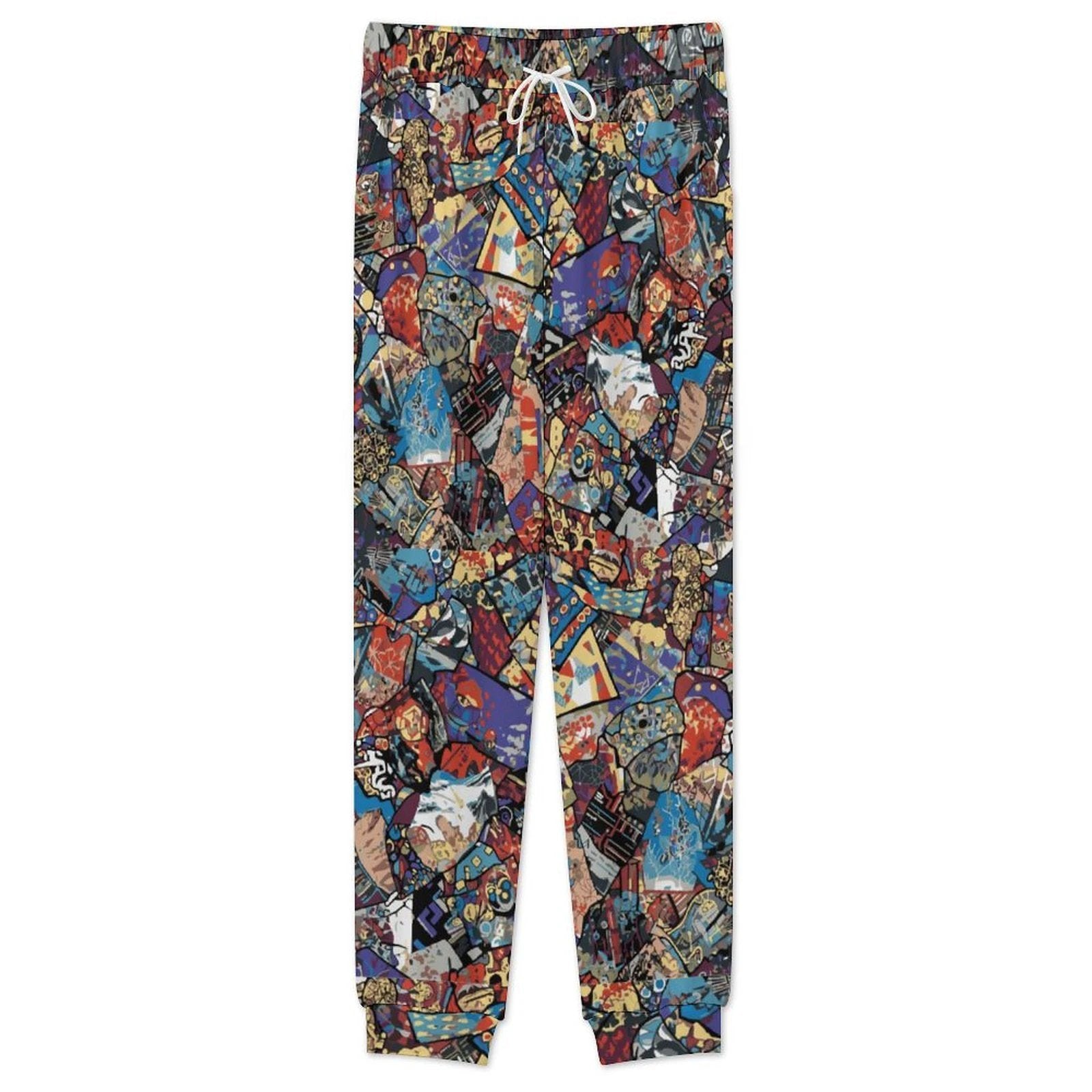 180gsm Men's Crew Neck Pajama Set(All-Over Printing) by SALE_DESIGN-Personal Design