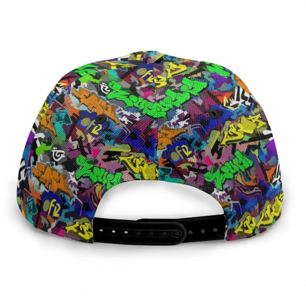 Baseball Cap With Flat Brim - Aesthetic Rebellion