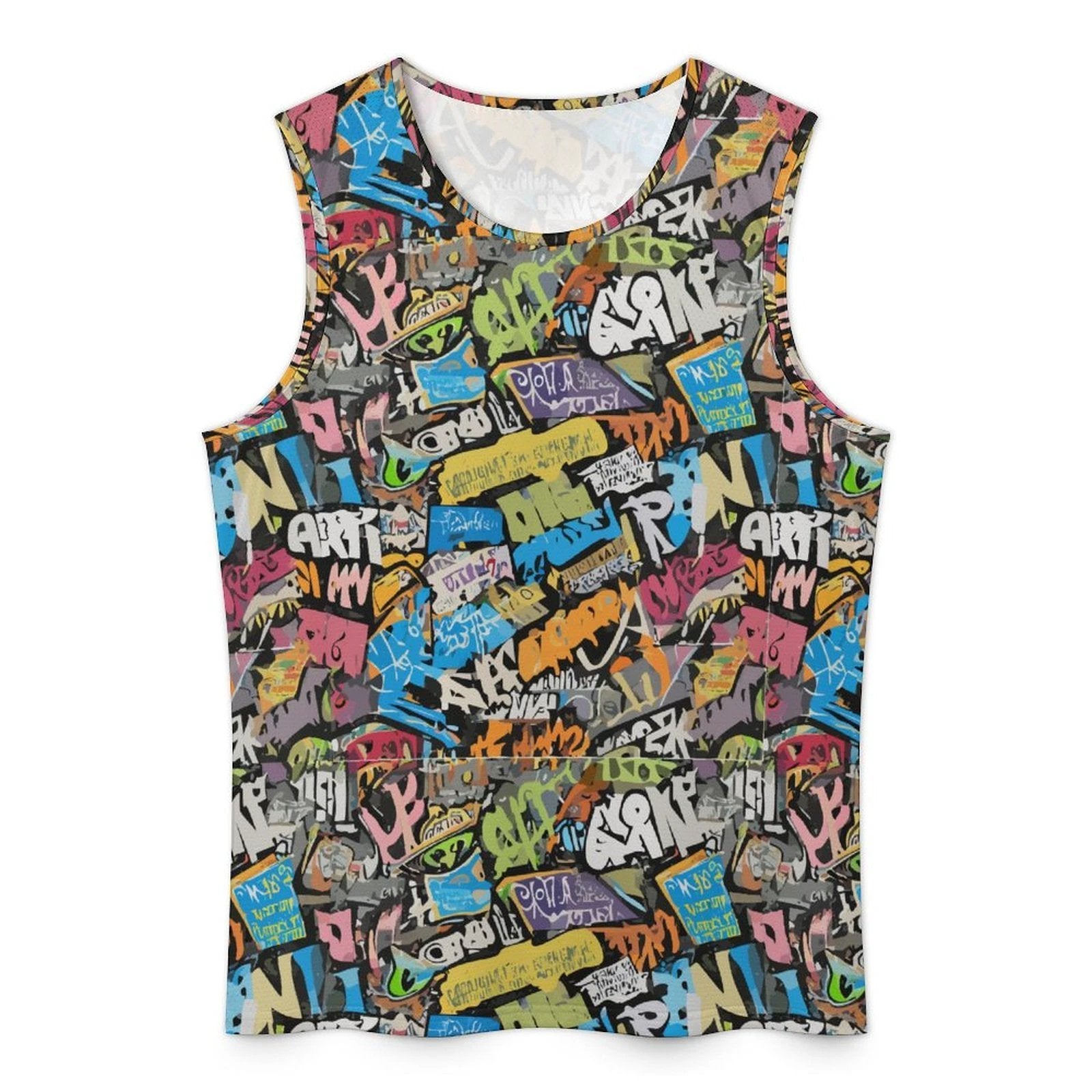 170gsm Men's Quick-Dry Tank Top(All-Over Printing) by SALE-Personal Design