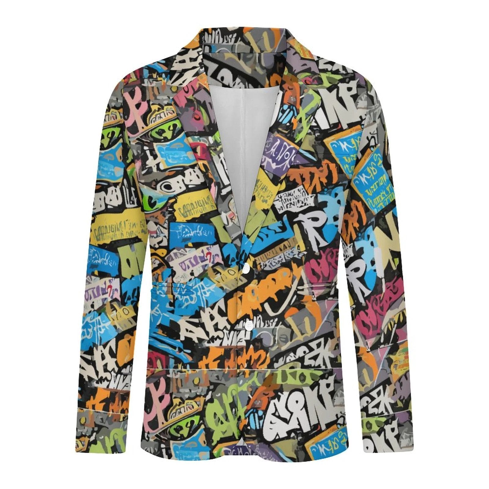 170gsm Men's Casual Blazer(All-Over Printing) by SALE-Personal Design