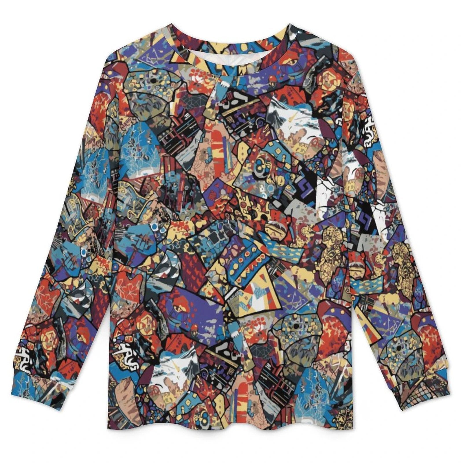 180gsm Men's Crew Neck Pajama Set(All-Over Printing) by SALE_DESIGN-Personal Design