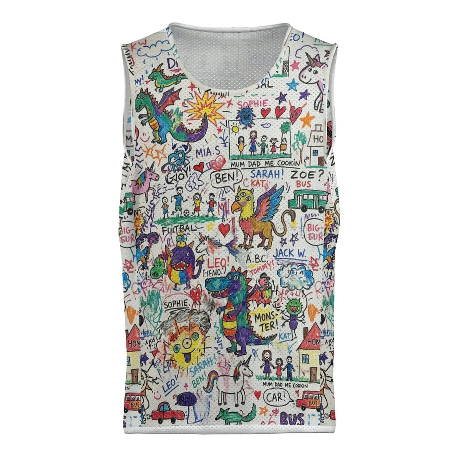 170gsm Men's Quick-Dry Tank Top(All-Over Printing) by SALE_DESIGN-Personal Design
