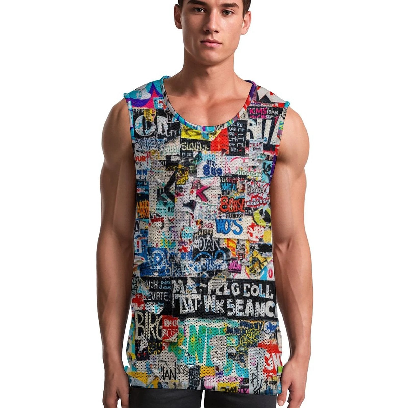 170gsm Men's Quick-Dry Tank Top(All-Over Printing) by SALE_DESIGN-Personal Design