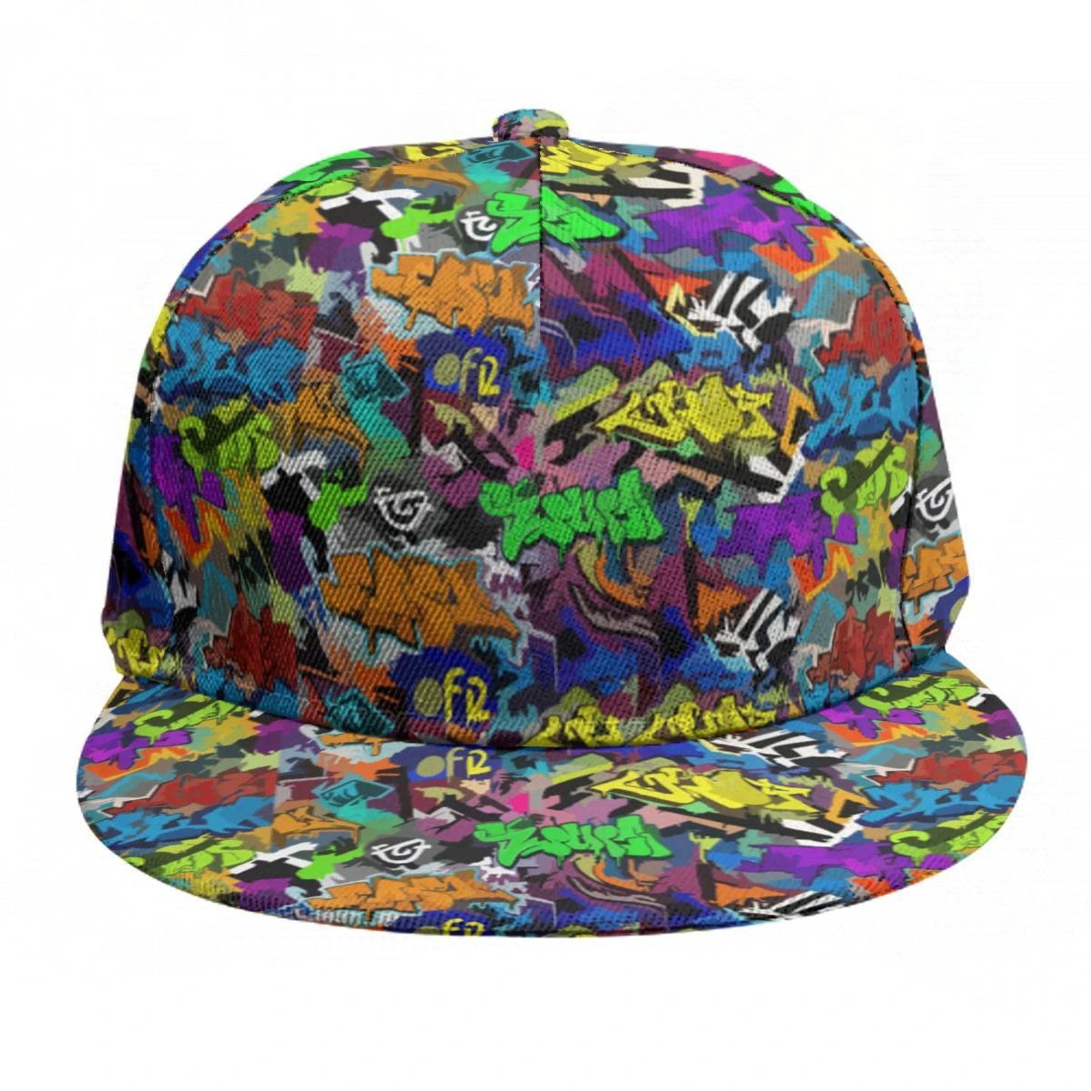 Baseball Cap With Flat Brim - Aesthetic Rebellion