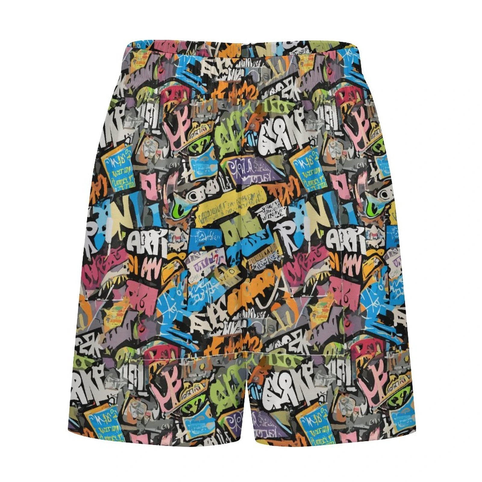 170gsm Pajama Shorts for Men(All-Over Printing) by SALE-Personal Design