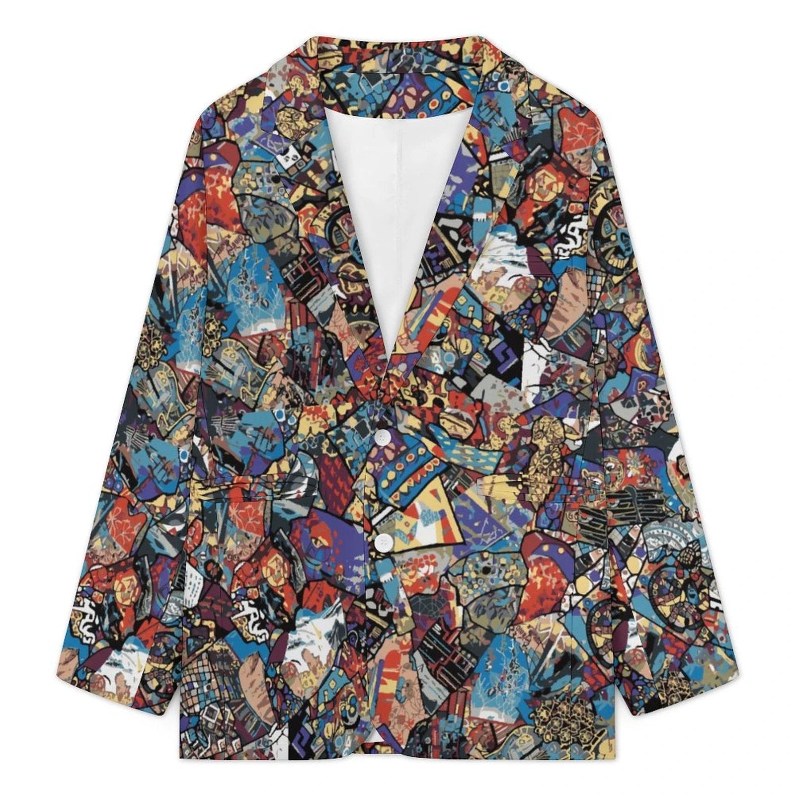 170gsm Men's Casual Blazer(All-Over Printing) by SALE_DESIGN-Personal Design