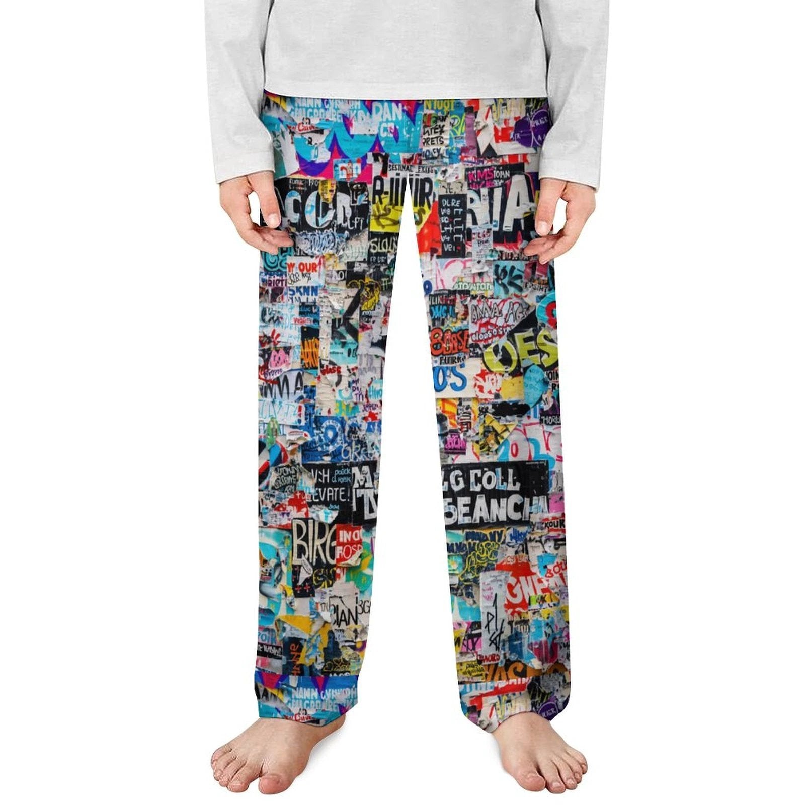 180gsm Children Pajamas Pants(All-Over Printing) by SALE_DESIGN-Personal Design