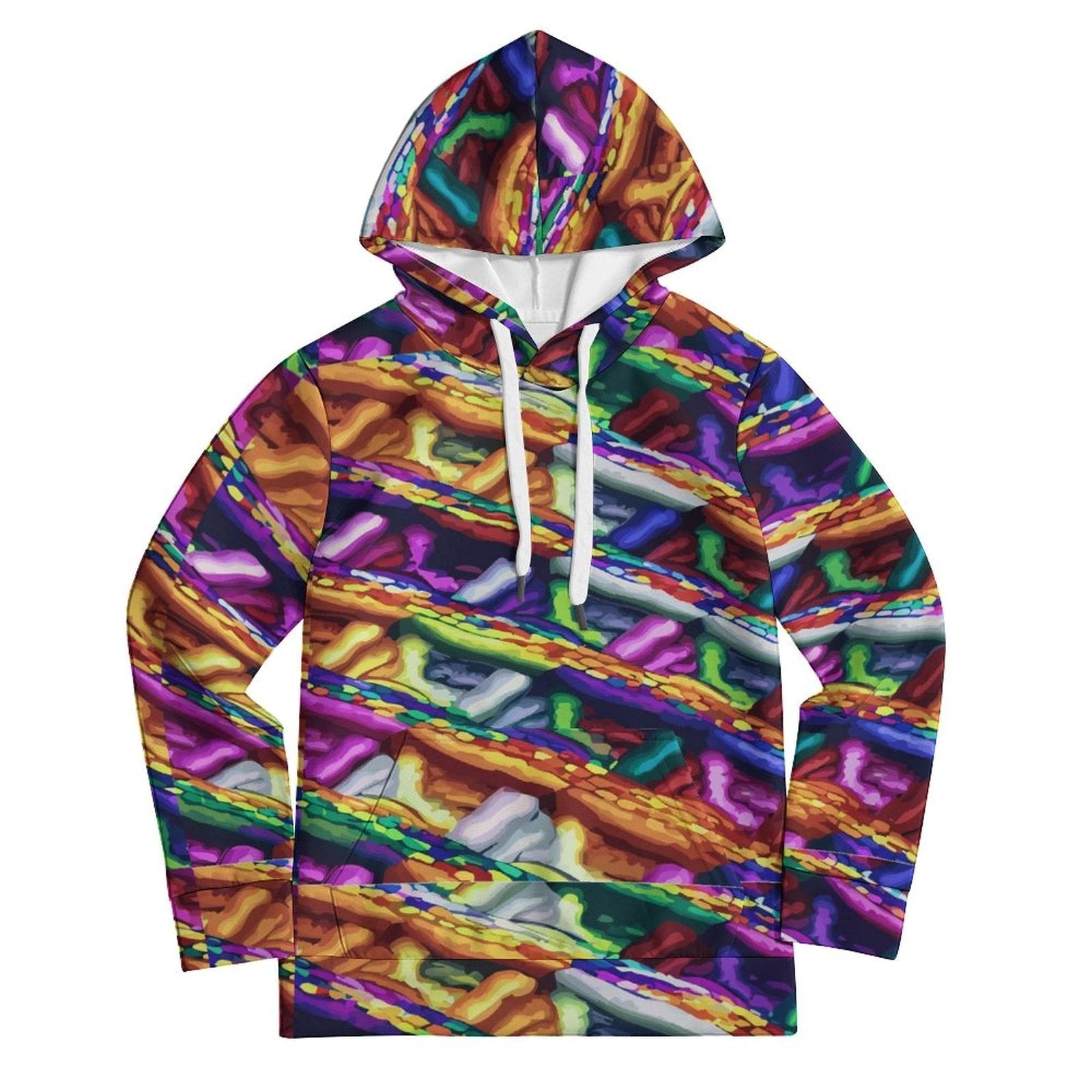 Mind Melting All Over Print Kids Hoodie 160gsm Japanese Fabric