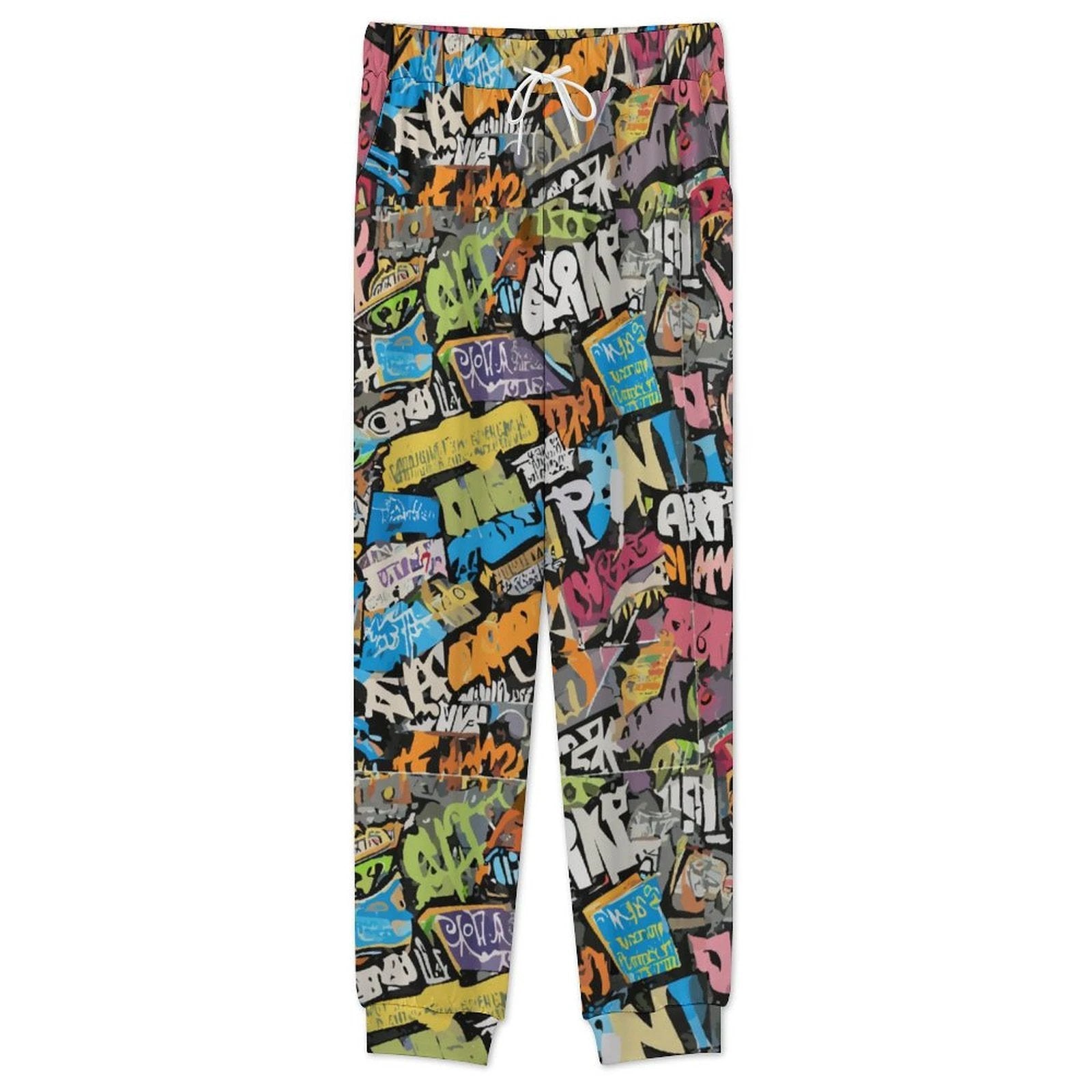 180gsm Men's Crew Neck Pajama Set(All-Over Printing) by SALE-Personal Design