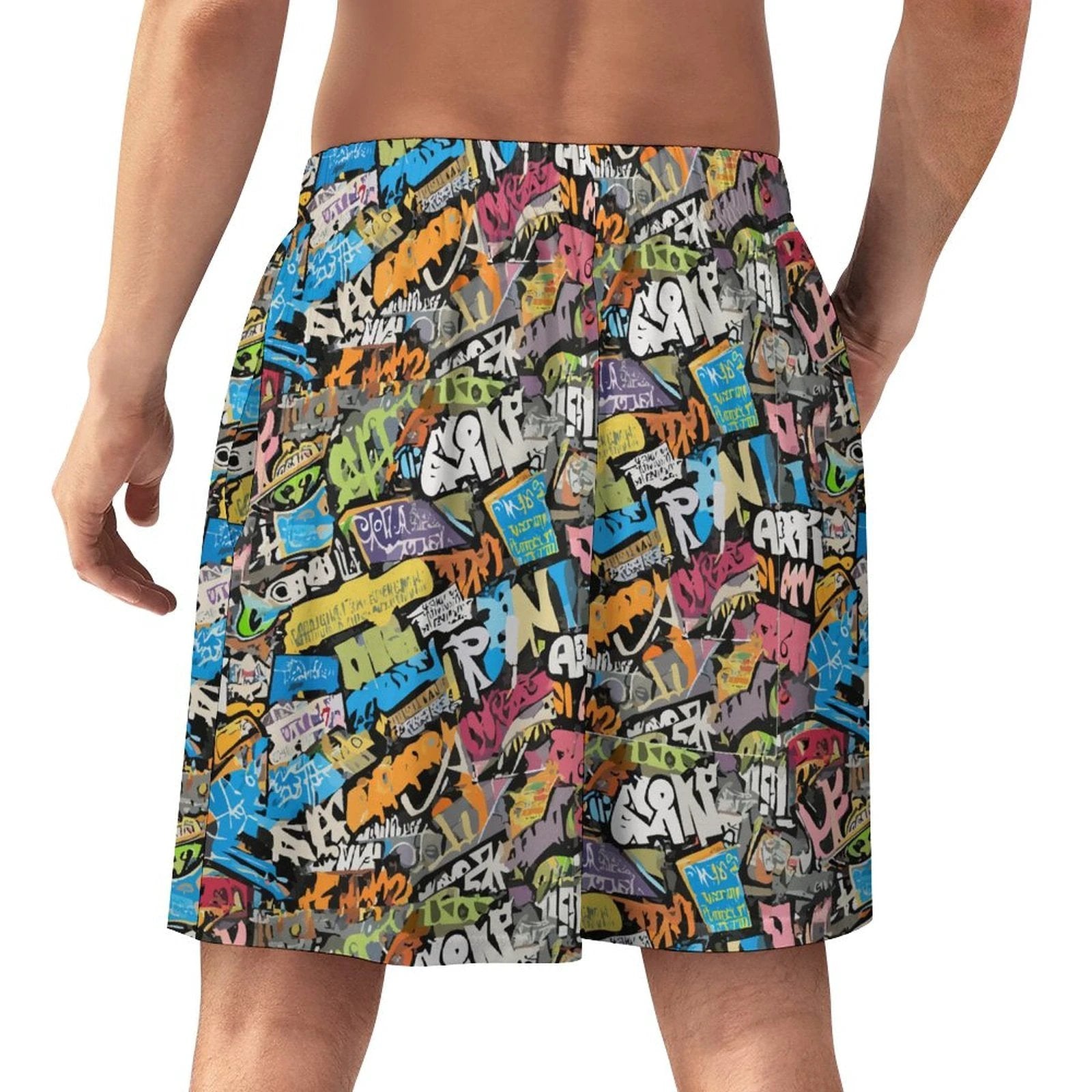 170gsm Pajama Shorts for Men(All-Over Printing) by SALE-Personal Design