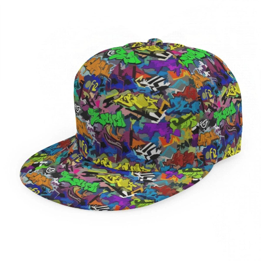 Baseball Cap With Flat Brim - Aesthetic Rebellion